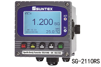 SG-2110RS浓度变送器_SG-2110RS上泰SUNTEX在线比重浓度变送器厂家直销